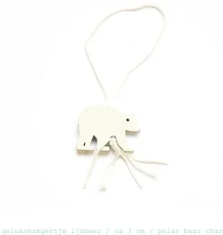 HOP Lucky Puppe in Form eines Eisbären / 4 Stück