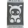 Luckyboysunday Badetuch Nulle 70 x 130 cm