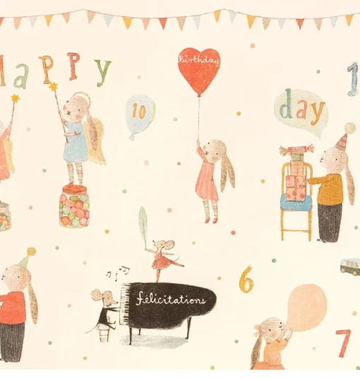 Maileg Geschenkpapier Happy Day