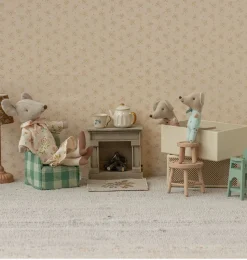 Maileg Zwillingsmäuse in Streichholzschachtel mit Bettzeug / Kollektion 2025