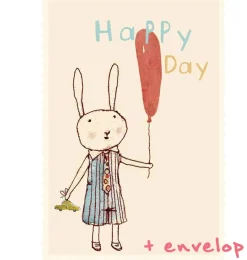 Maileg-Karte Happy Day mit Umschlag