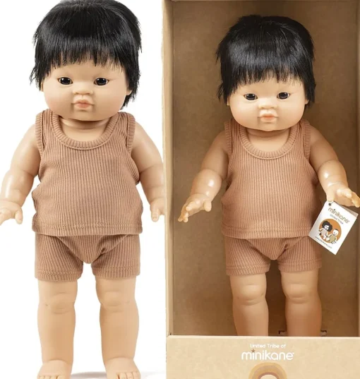 Minikane / Paola Reina Gordi Puppe Jude Léo mit Unterwäsche