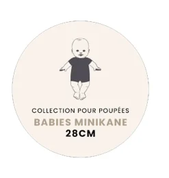 Minikane Kollektion Babys / Body / Strampler Cassonade