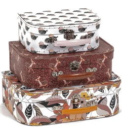 Minikane-Koffer mit wunderschönem (Minikane-)Aufdruck