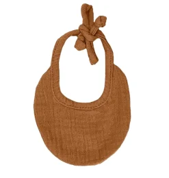 Minikane-Lätzchen / Cognac für Gordi und die Minikane-Babypuppen