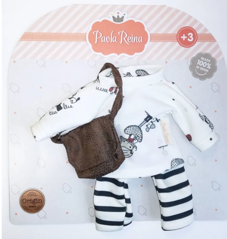 Paola Reina Amigas Puppenkleidungsset Nora mit Tasche