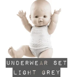 Paola Reina Baby Gordi Unterwäsche Set grau
