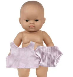 Paola Reina Babypuppe Asiatisches Mädchen mit Unterwäsche