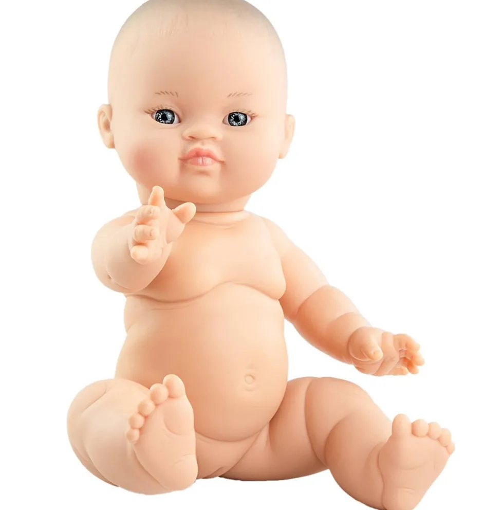 Paola Reina Gordi Babypuppe asiatisches Mädchen mit Augenbrauen